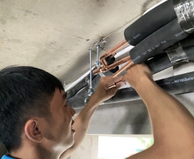 THI CÔNG HỆ THỐNG ĐIỀU HÒA KHÔNG KHÍ