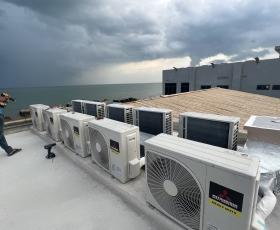 Thi công lắp đặt máy lạnh trung tâm chất lượng cao