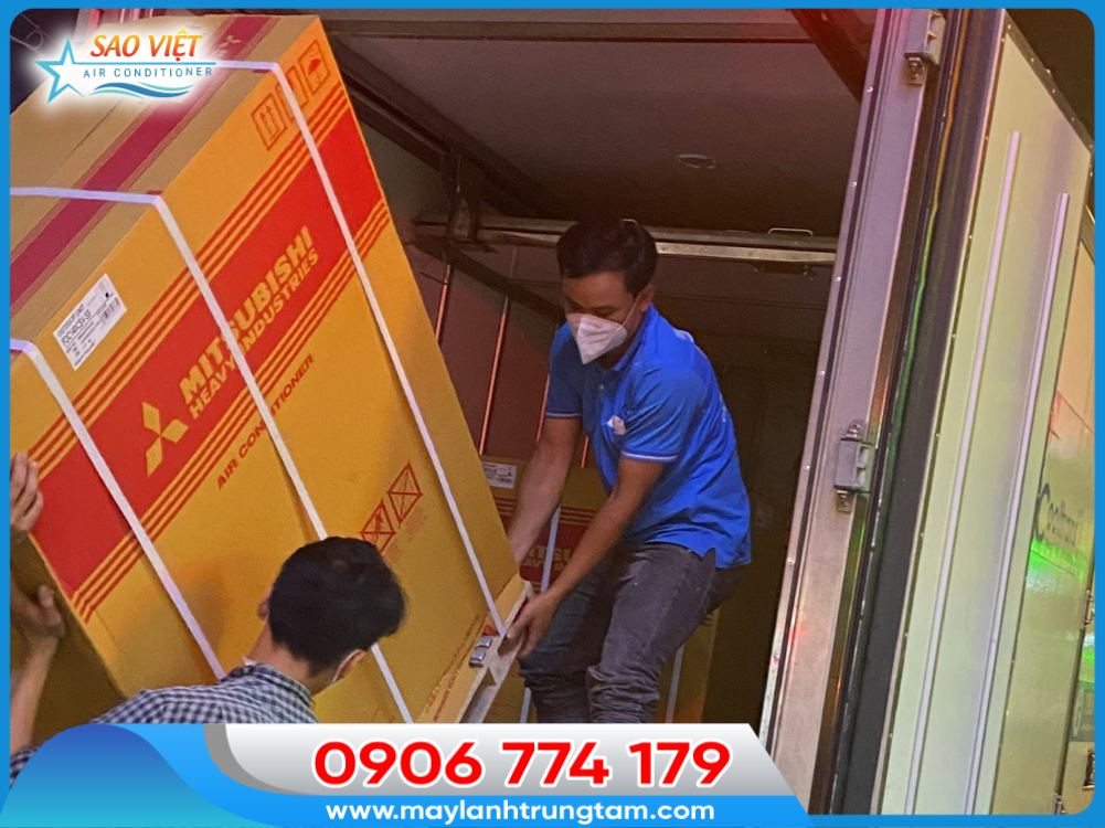 máy lạnh trung tâm cho ngân hàng