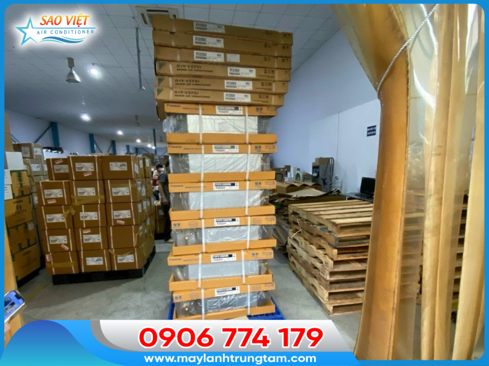 máy lạnh trung tâm - giải pháp điều hòa uy tín tại Sao Việt