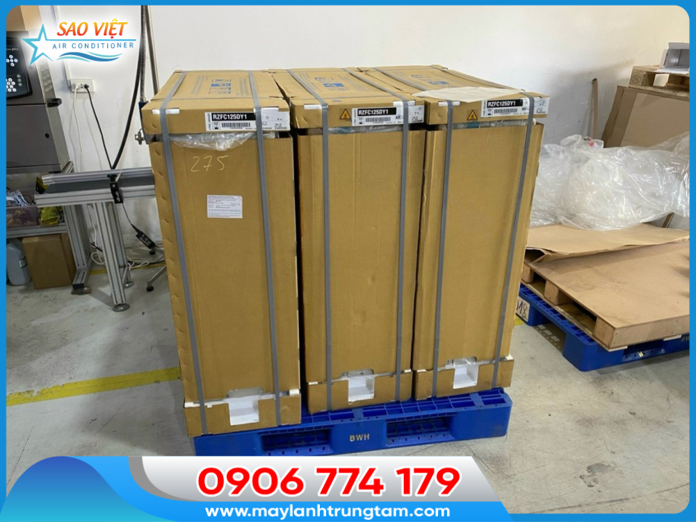 máy lạnh trung tâm cho nha xưởng công ty uy tín