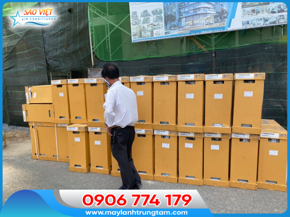 Sao Việt - Máy lạnh trung tâm cho tòa nhà văn phòng là một sản phẩm vô cùng được ưa chuộng