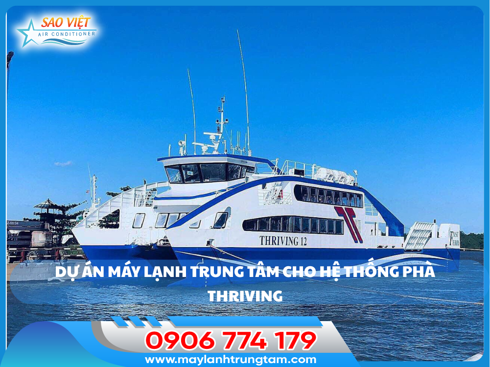 hệ thống máy lạnh trung tâm cho phà khách