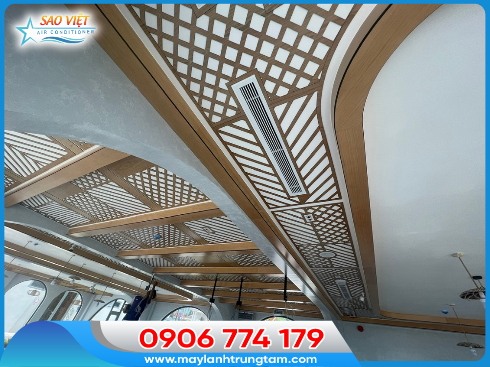 máy lạnh trung tâm của công ty Sao Việt 