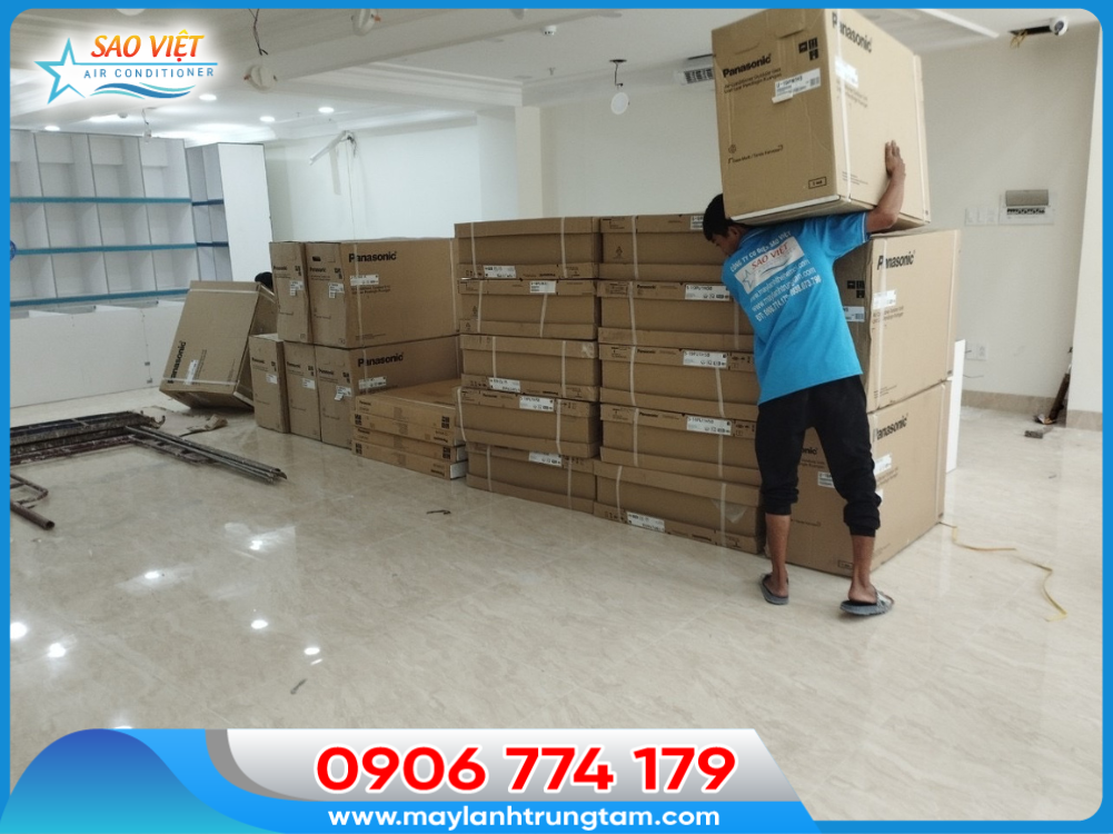 máy lạnh trung tâm sao việt cung cấp điều hòa tiết kiệm điện