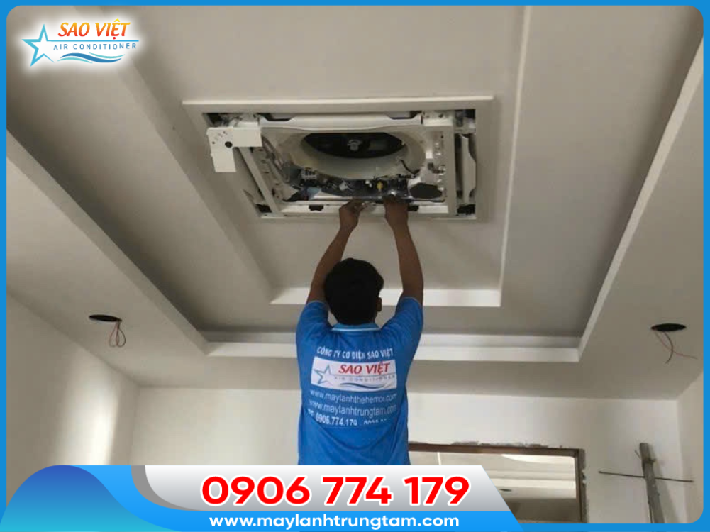 bào trì - sửa chữa hệ thống điều hòa không khí trung tâm, máy lạnh trung tâm