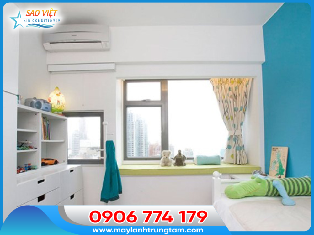 Công suất máy lạnh phù hợp cho bé.