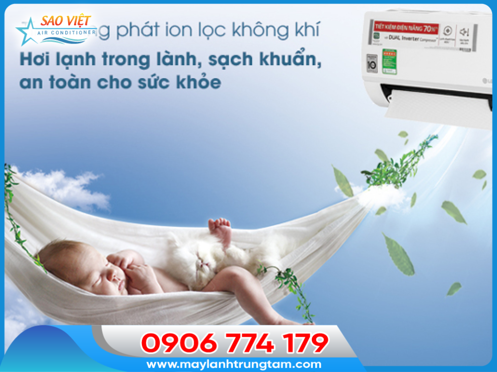 Máy lạnh trung tâm tốt cho bé