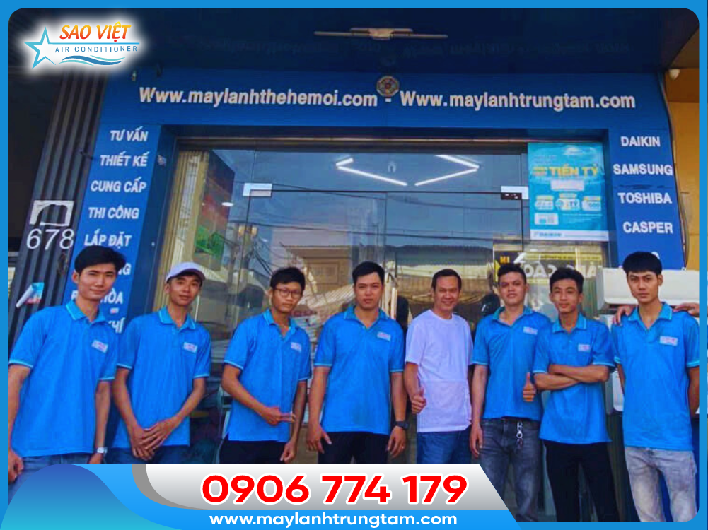 công ty sao việt chuyên lắp đặt máy lạnh trung tâm